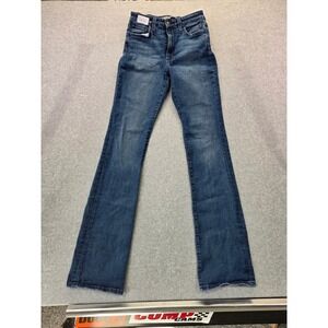 Joes Jeans Womens High Rise Bootcut Denim Jeans Medium Wash Blue Size 24